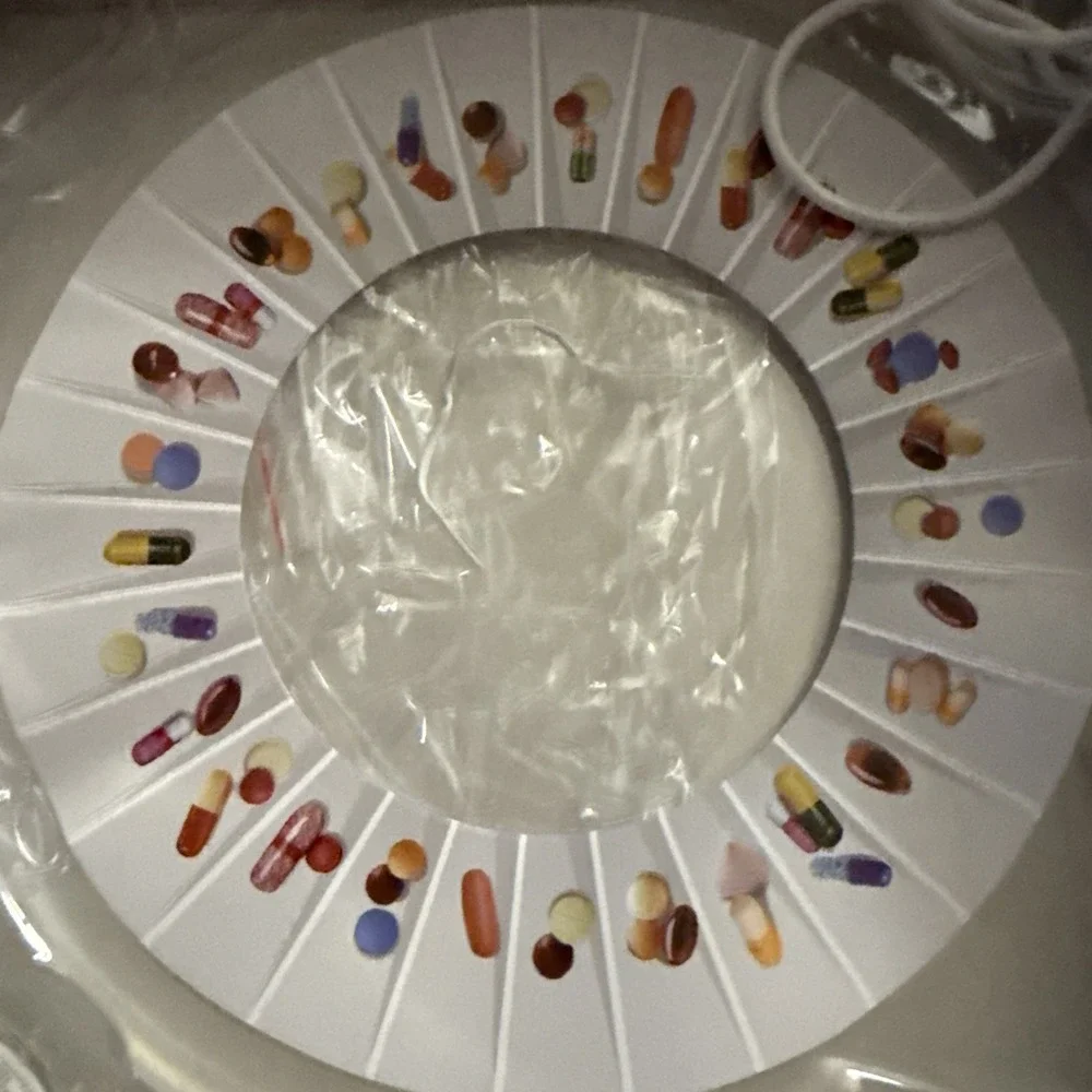 LiveFine Automatic Pill Dispenser 28-Day Locking Medication Organizer Complete